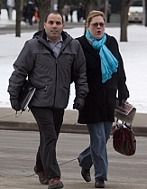 Mohamed and Sophie, January, 2010